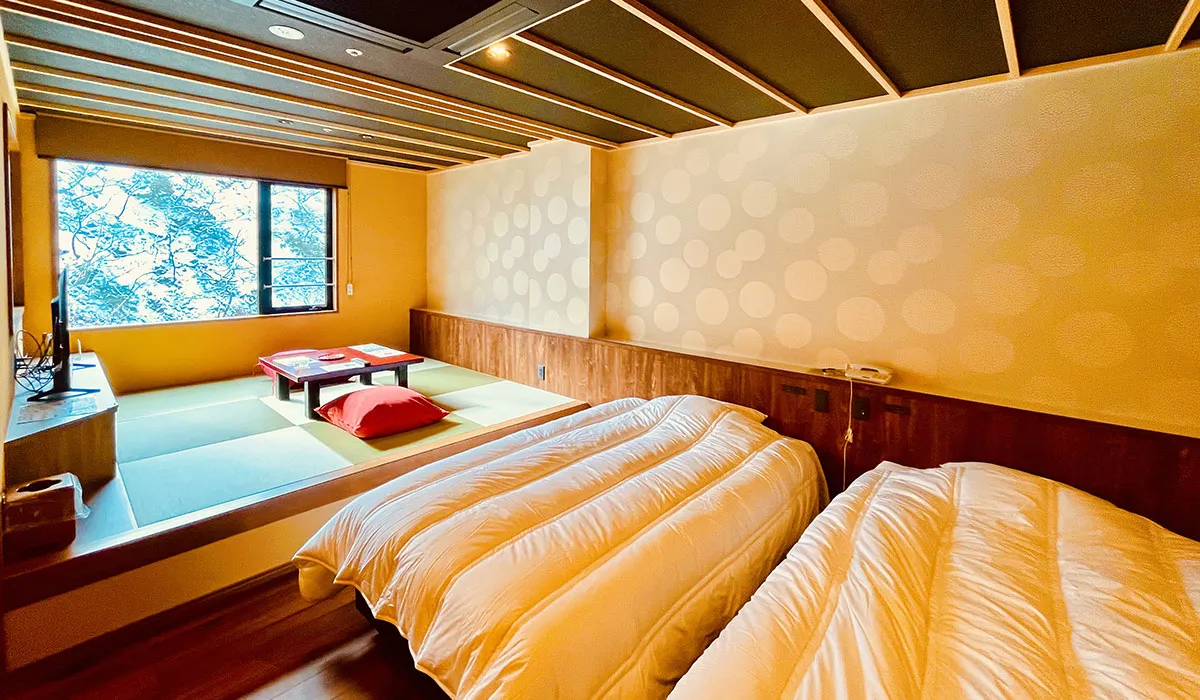 露天風呂付き和洋室